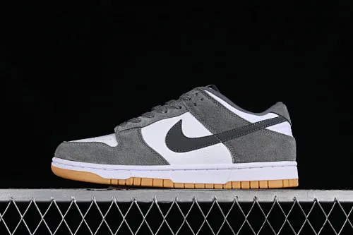 All categories Nk SB Dunk series Nk SB Dunk Low low-top sneakers Nk Dunk Low "Grey Gum" dark gray suede SB low-top casual sports skateboard shoes FV0389-100